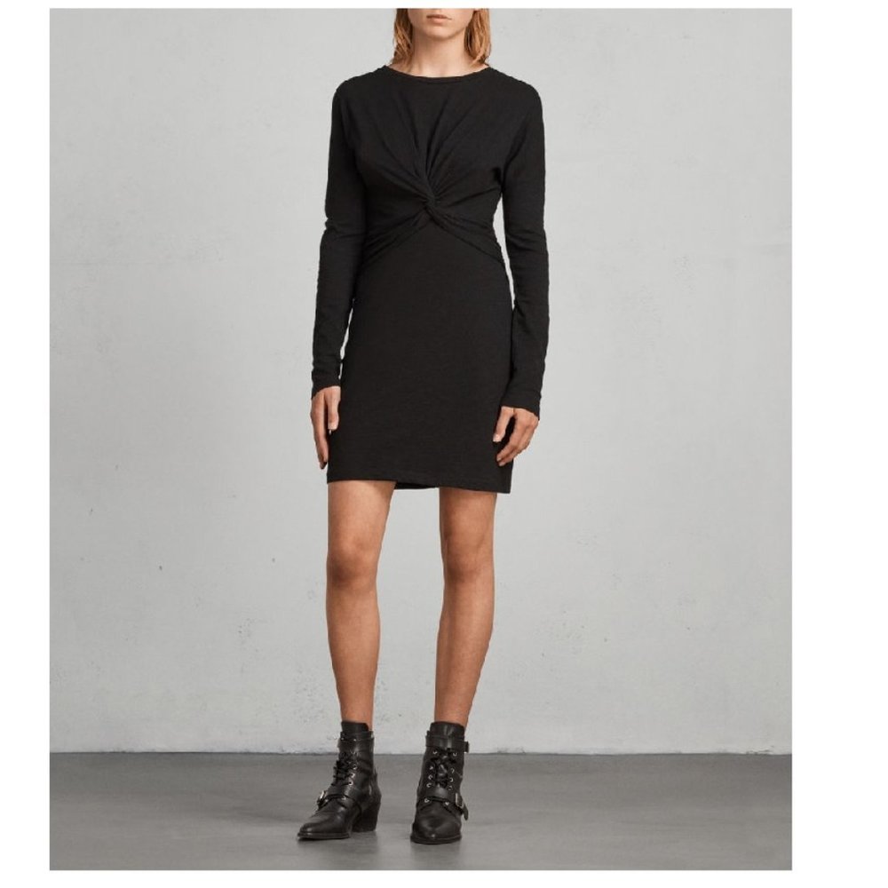 All Saints Sian Long Sleeve Dress